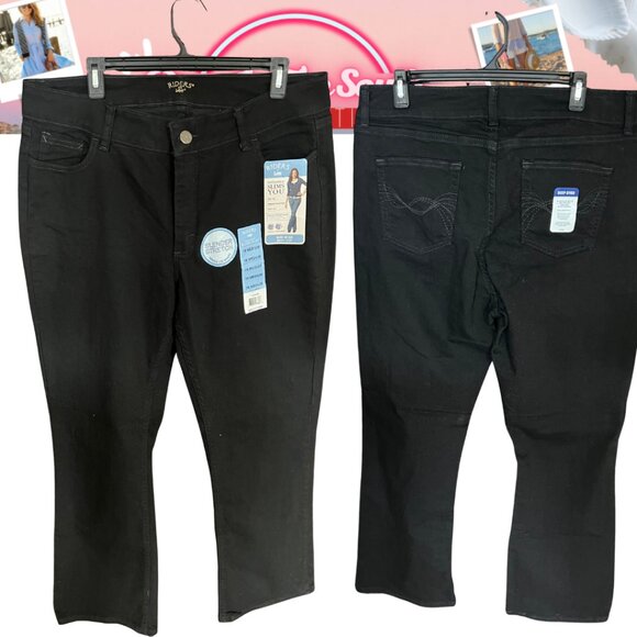 Riders by Lee Instantly Slims Indigo Bootcut Jeans 18M NWT - Picture 2 of 8